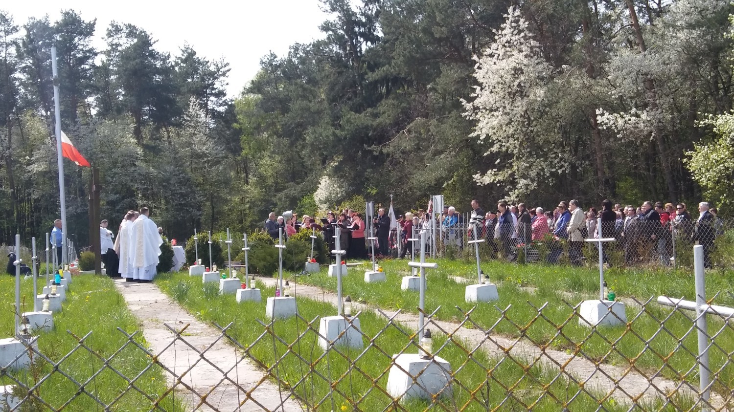 Stowarzyszenie Kresy-Pamięć i Przyszłość z Chełma - uroczystości w Bielinie