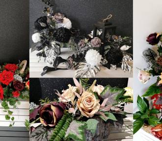 Piękne kompozycje kwiatowe spod ręki Natalii Kaczmarek Chudy z Turowa
