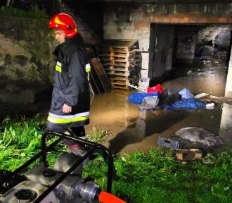 Woda wdarła się do domów i gospodarstw. Skutki burzy w Zamościu i na Zamojszczyźnie