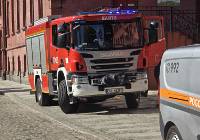 Straż pożarna w głogowskiej uczelni. Z budynku ewakuowano 200 osób