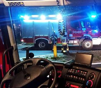 Wypadek na drodze pod Nowym Sączem. Strażacy przybyli na pomoc zanim ich wezwano