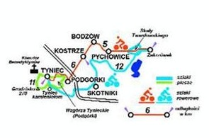 Ścieżki rowerowe Kraków: do Tyńca