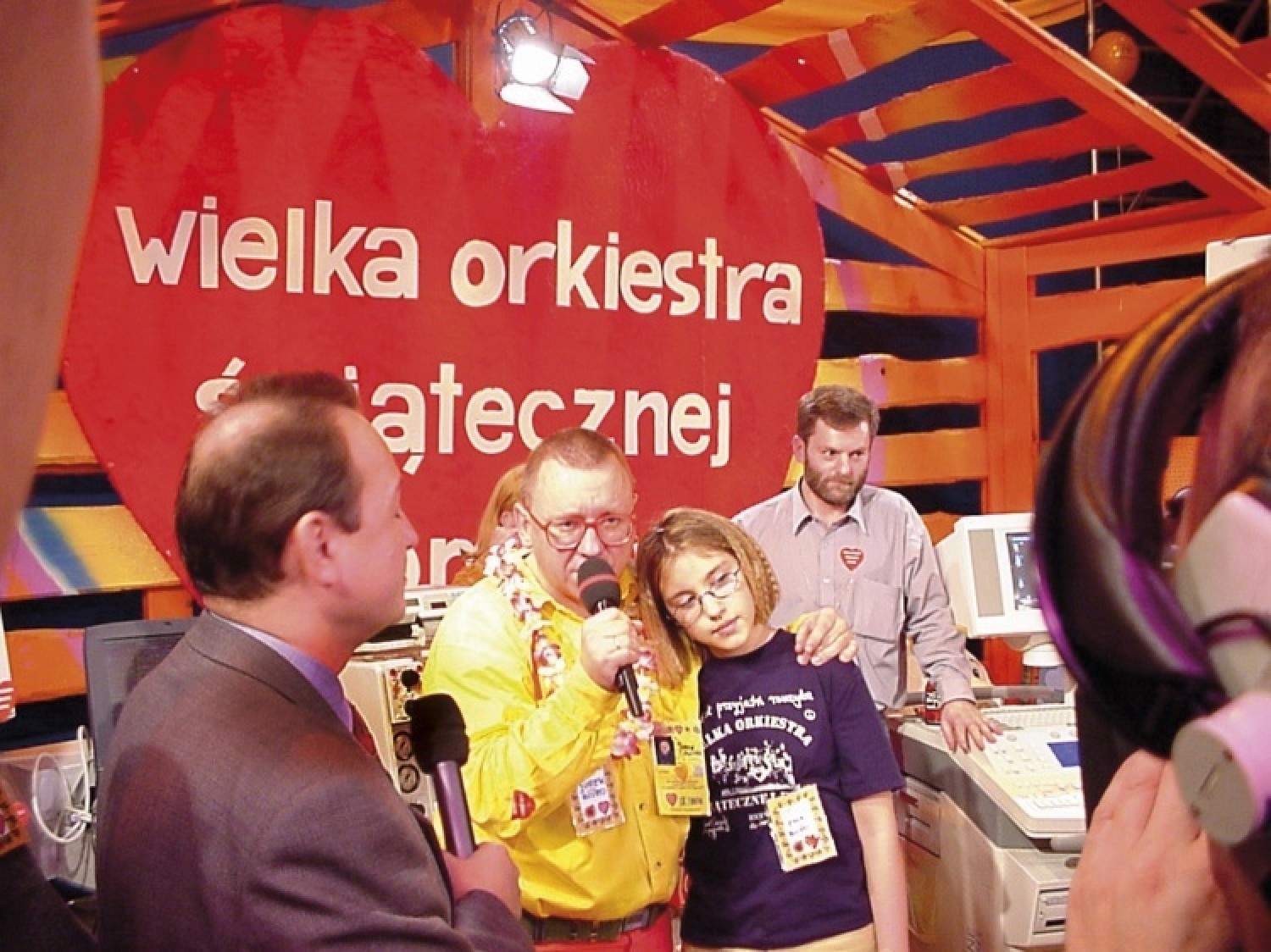 Pierwsze finały Wielkiej Orkiestry Świątecznej Pomocy transmitowane były w Telewizji Publicznej