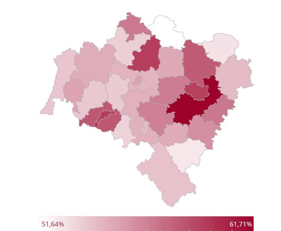 Wybory parlamentarne 2023: Frekwencja wyborcza na Dolnym Śląsku - które powiaty z najwyższą?