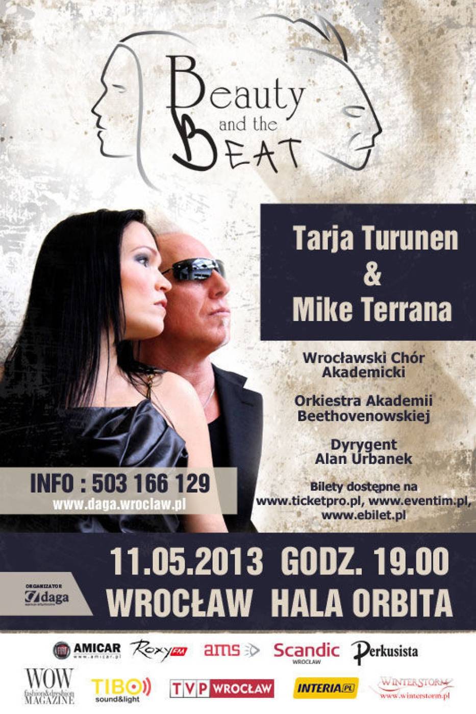 Plakat koncertu