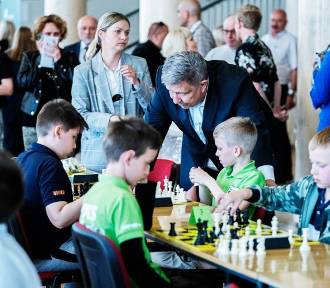 Projekt "Łódzkie gra w szachy". Udany turniej w Łodzi. Kto wygrał ? ZDJĘCIA