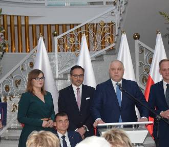 Jacek Sasin w Augustowie mówił, że nie ma Polski A i Polski B