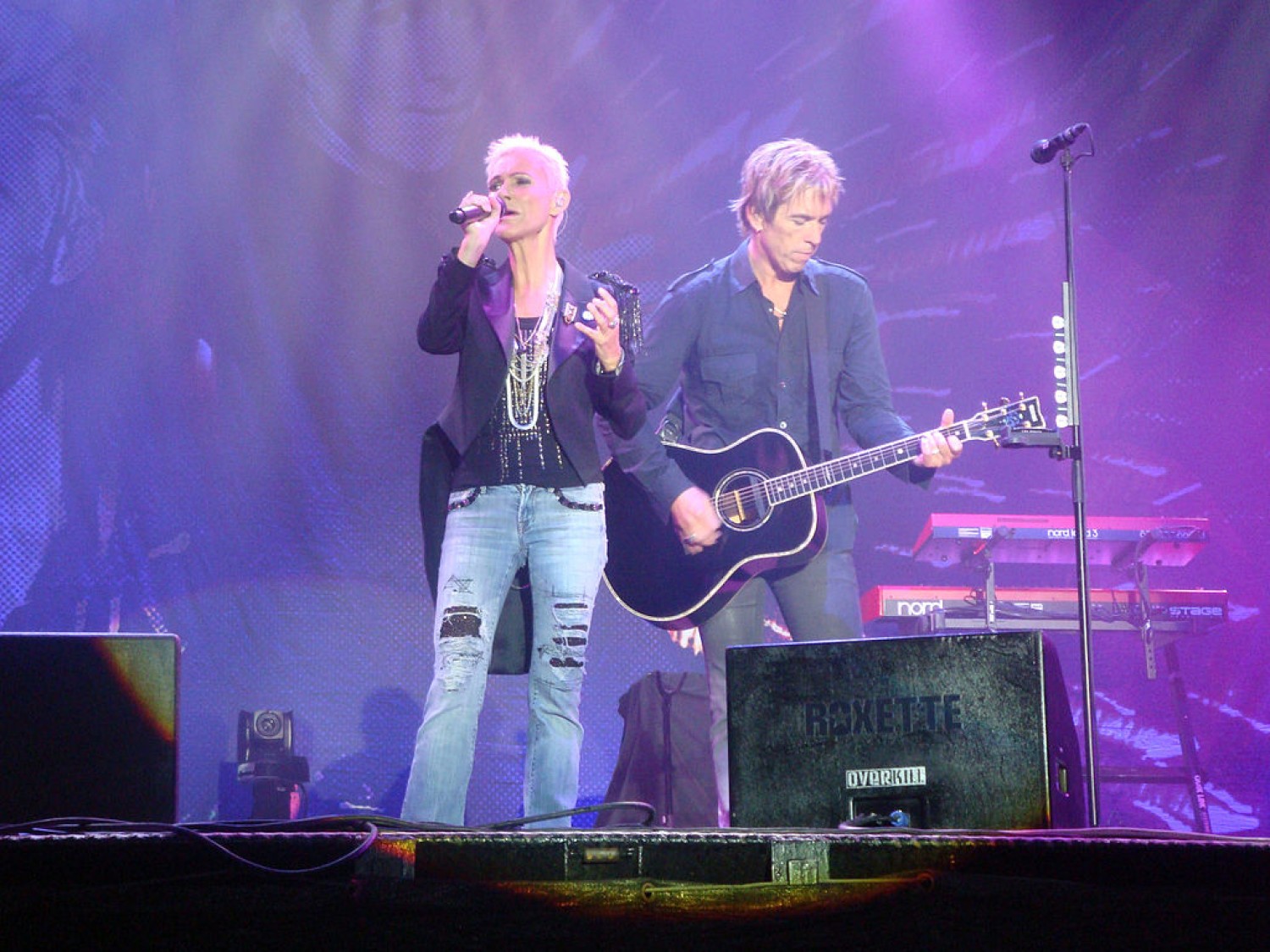 Fani Roxette podniosą w górę serca podczas koncertu na Torwarze