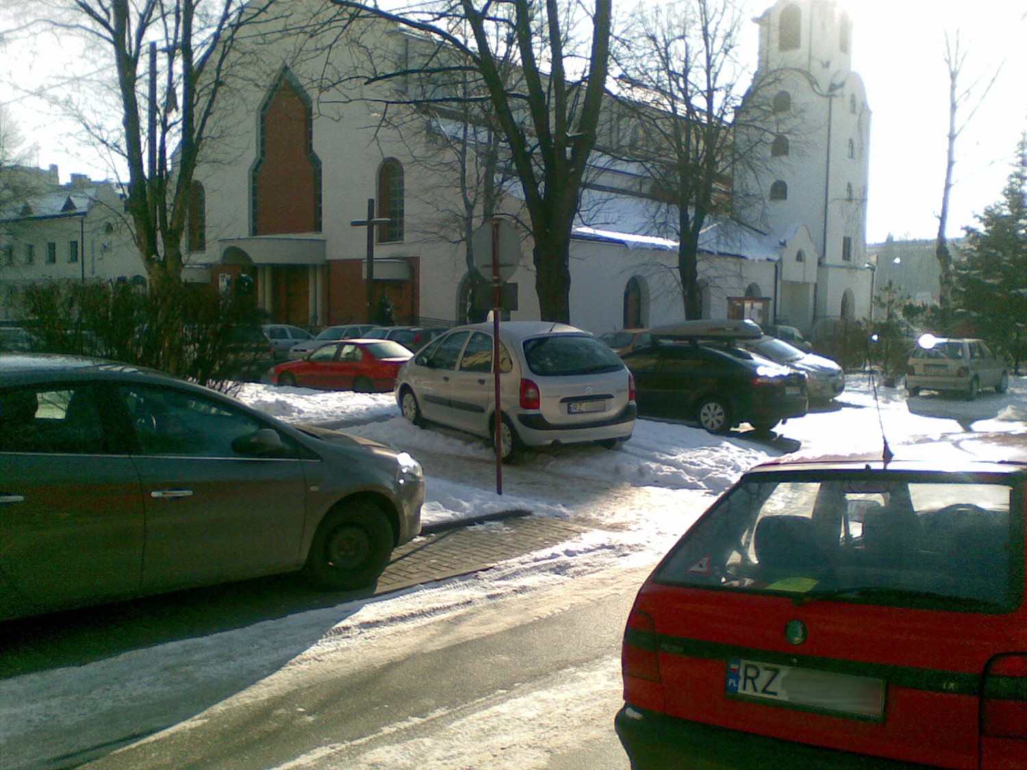 Parkingowy horror na Dominikańskiej w Rzeszowie