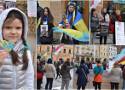 Tarnów solidarny z narodem ukraińskim. Pikieta „Razem do zwycięstwa” na Rynku w drugą rocznicę wybuchu wojny w Ukrainie. Mamy zdjęcia!