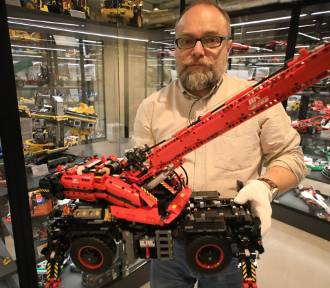 Piotr zbudował największą w Polsce kolekcję zestawów Lego Technic