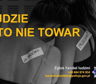 30. lipca - Światowy Dzień Przeciwko Handlowi Ludźmi! Komenda Główna Policji apeluje