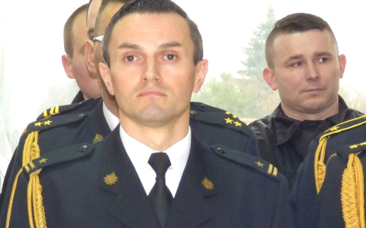 Młodszy brygadier Artur Brachowicz pełni obowiązki buskiego komendanta powiatowego Państwowej Straży Pożarnej