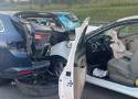 Groźny wypadek na obwodnicy w Borkowie. Jedna osoba trafiła do szpitala. ZDJĘCIA
