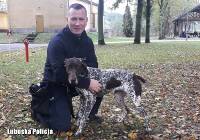 Wyżeł w szeregach zielonogórskiej policji. To pierwszy taki pies w Polsce!