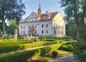 Pałac w Ciechanowicach - freski jak na Wawelu. Ogród jak w Wersalu