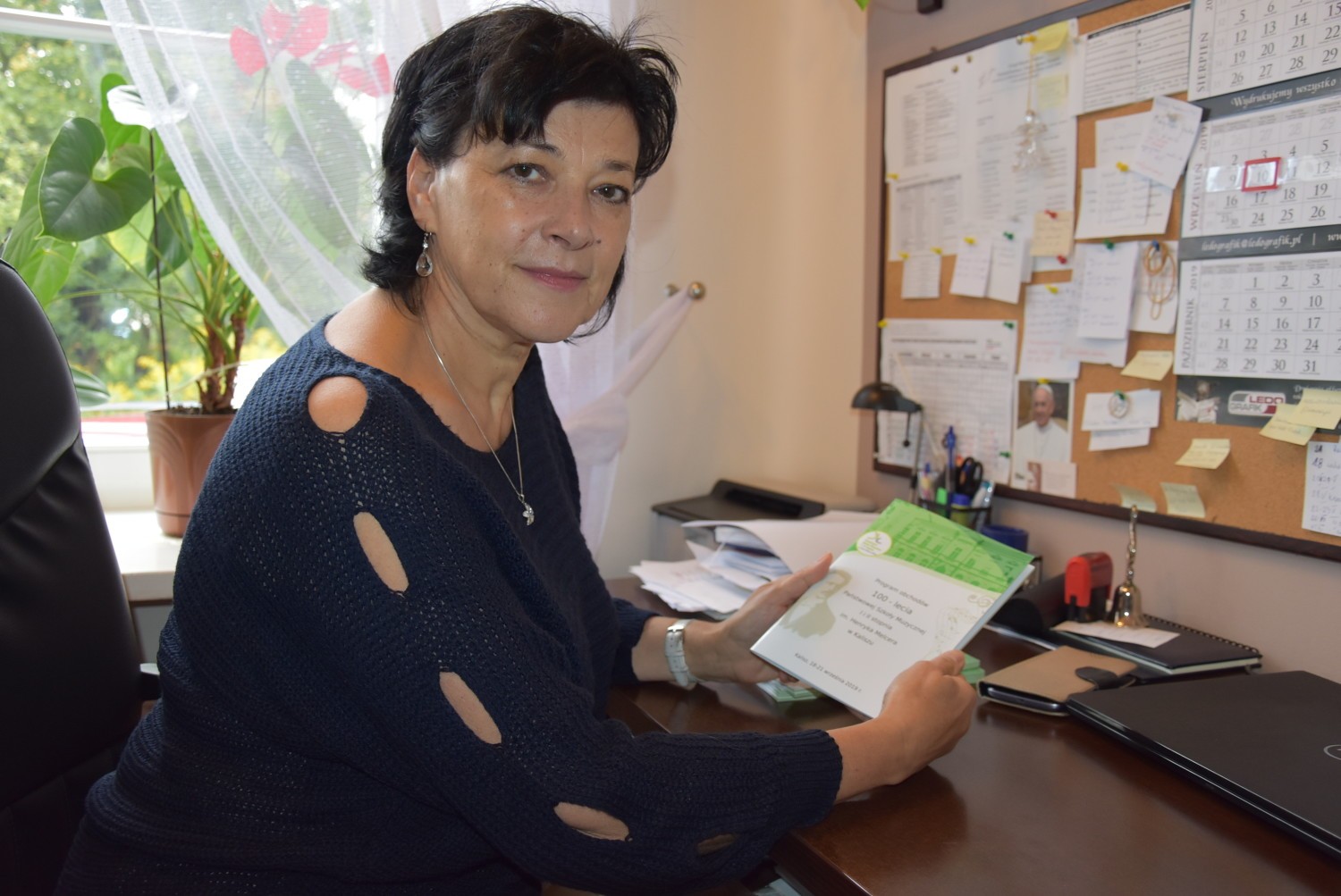 Na jubileusz zaprasza dyr. Maria Pawelec