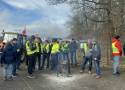 Protest rolników na DK 91. Problemy na drodze także w środę, 21 lutego. Zdjęcia i wid