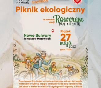 Rowerem dla klimatu - rajd rowerowy i piknik ekologiczny dla dzieci w Tomaszowie