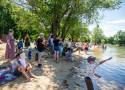 Mieszkańcy Krakowa bawią się na Pikniku Chorwackim przy zalewie Bagry. Atrakcji nie brakowało!