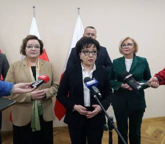 Legnica: Posłanki PiS ostrzegają przed projektem Trzeciej Drogi i KO, zdjęcia