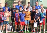 Piłkarze Miedzi Legnica rozdawali bilety na niedzielny mecz