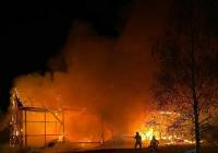 Po pożarze w Lasowicach Wlk. policjanci zatrzymali podejrzanego o podpalenie stodoły