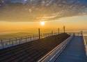 Krynica-Zdrój. Niesamowite widoki z Jaworzyny Krynickiej. Można podziwiać panoramę Tatr z platformy 360. Działa też kolej gondolowa