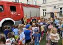 Strażacy PSP z Aleksandrowa Kujawskiego odwiedzili przedszkolaków 