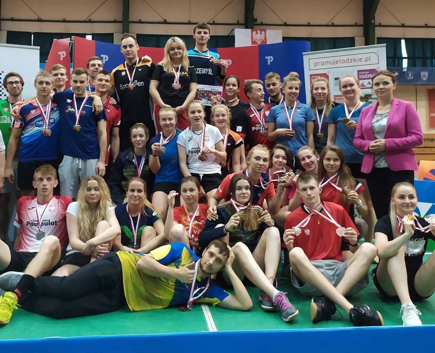 Mistrzostwa Polski Juniorów i Młodzieżowców w Badmintonie w Piotrkowie Trybunalskim 14 - 16