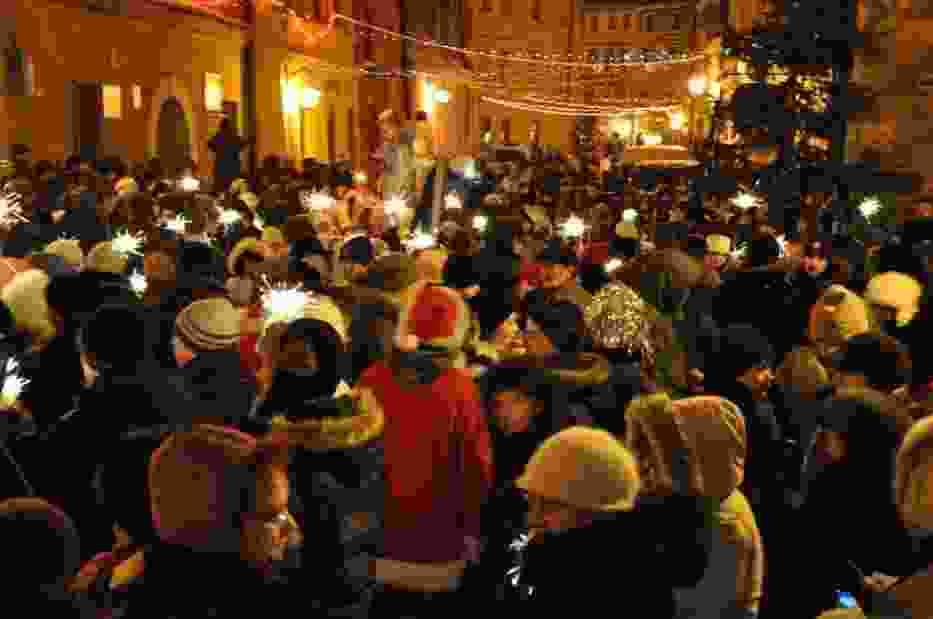 Tak było na Wigilii Starego Miasta w Lublinie rok temu