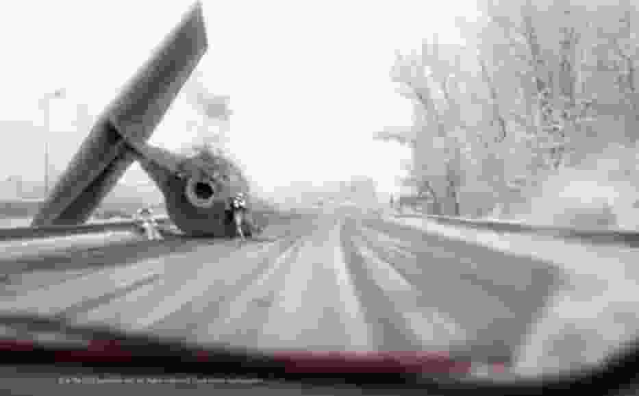 Wypadek TIE Fightera na autostradzie