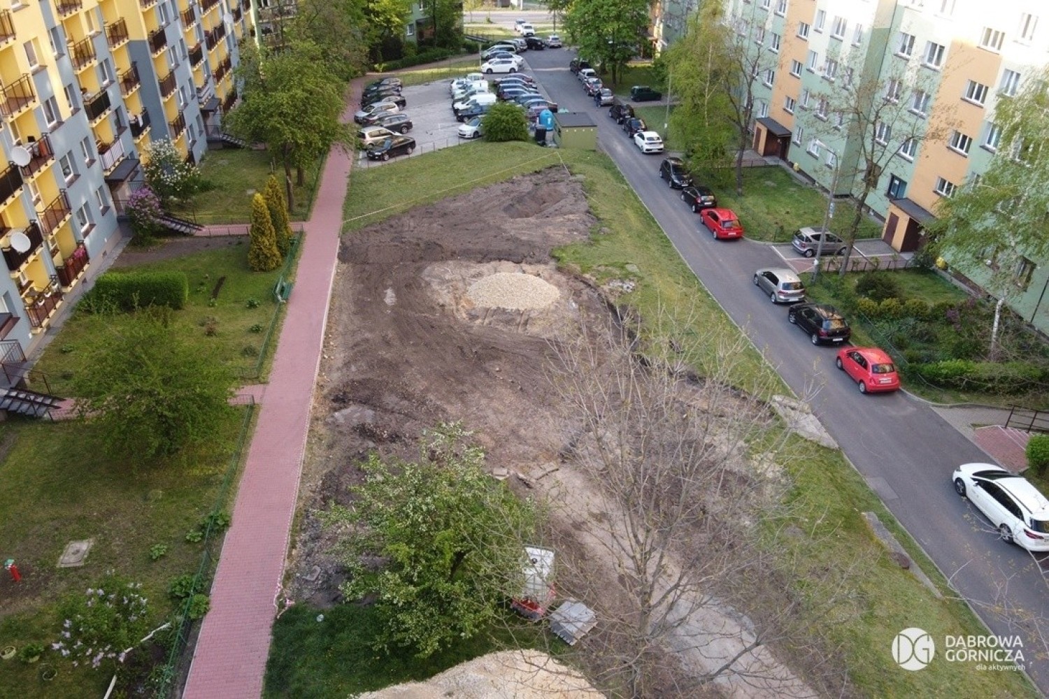W Dąbrowie Górniczej na osiedlu Mydlice powstaje park kieszonkowy, a na os. Kasprzaka będą nowe miejsca parkingowe