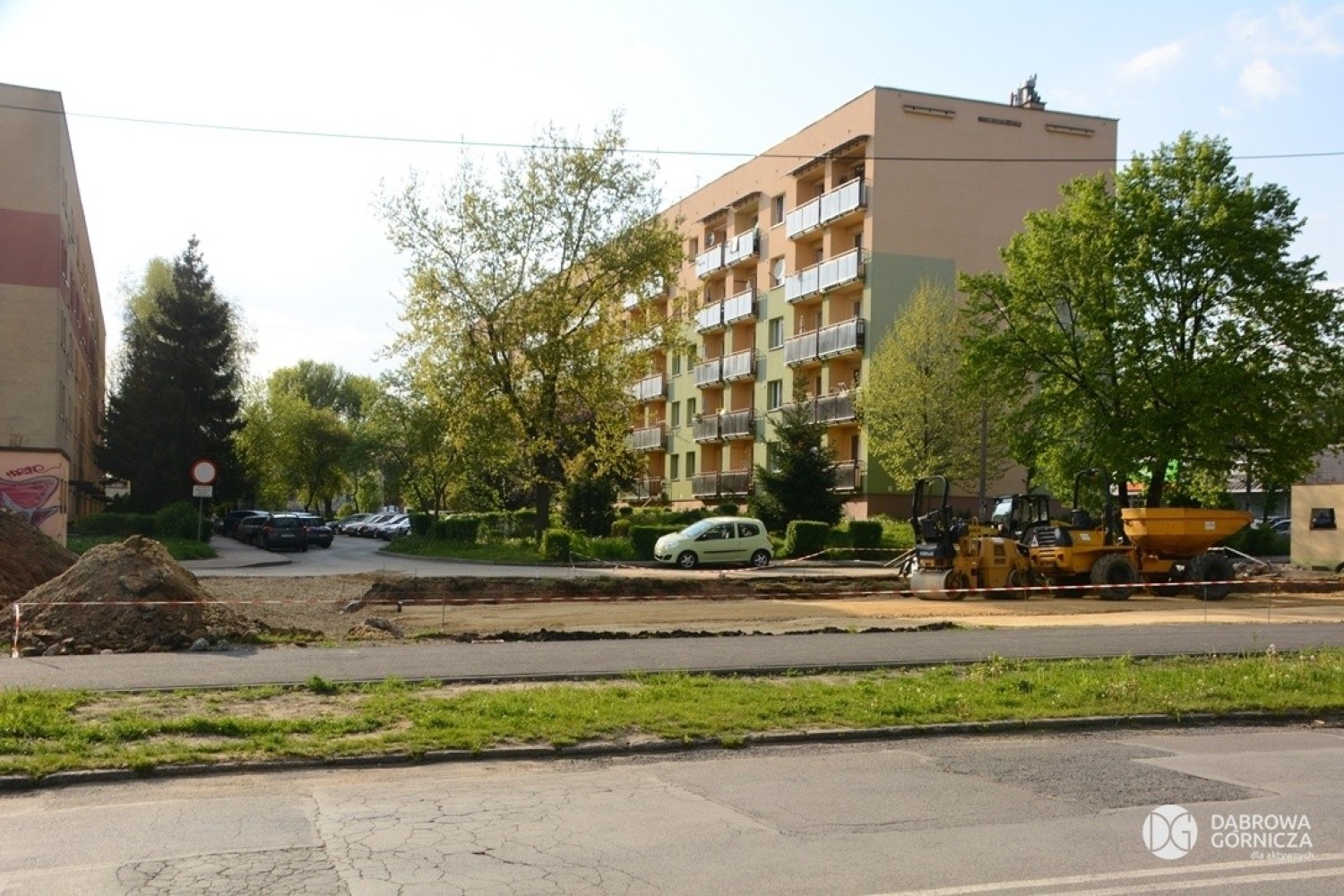 W Dąbrowie Górniczej na osiedlu Mydlice powstaje park kieszonkowy, a na os. Kasprzaka będą nowe miejsca parkingowe