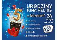 Piąte urodziny kina Helios w Warszawie!