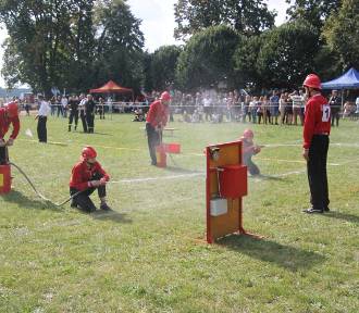 Gminne zawody sportowo-pożarnicze Młodzieżowych Drużyn Pożarniczych w Lutogniewie    