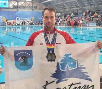 Przemysław Gorczyca z Cartusii Kartuzy ustanowił dwa rekordy świata w pływaniu