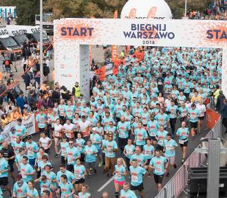 Biegnij Warszawo 2018. Kultowe wydarzenie wróciło do stolicy [ZDJĘCIA]