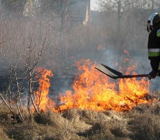 Stop pożarom traw – kampania informacyjna straży pożarnej ZDJĘCIA, FILMY
