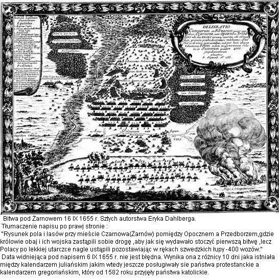 Bitwa pod Żarnowem 16 IX 1655 rok