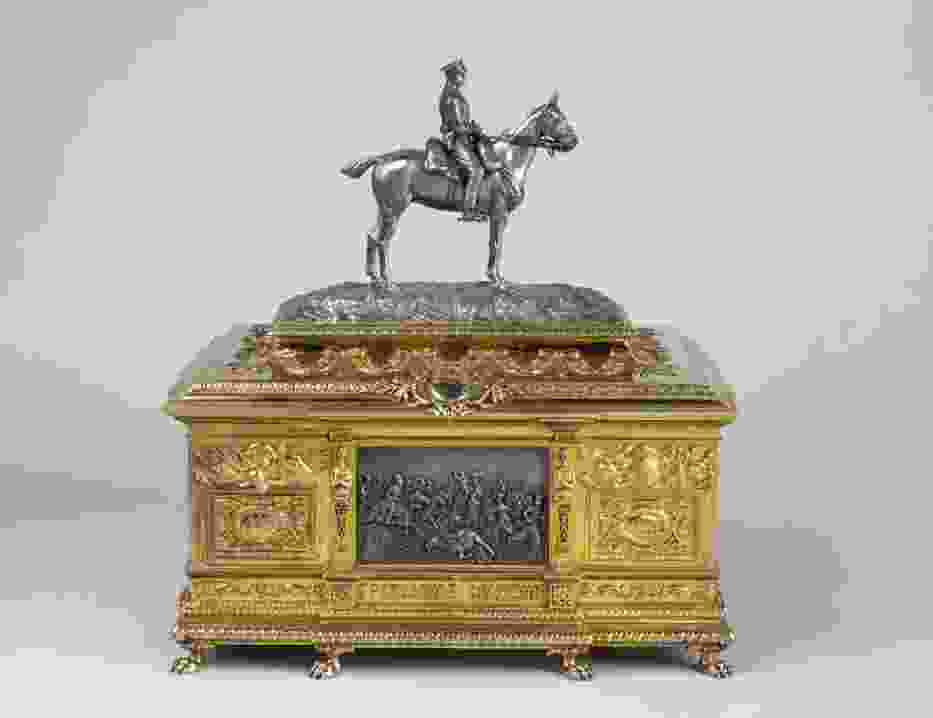Szkatuła wykonana przez Faberge