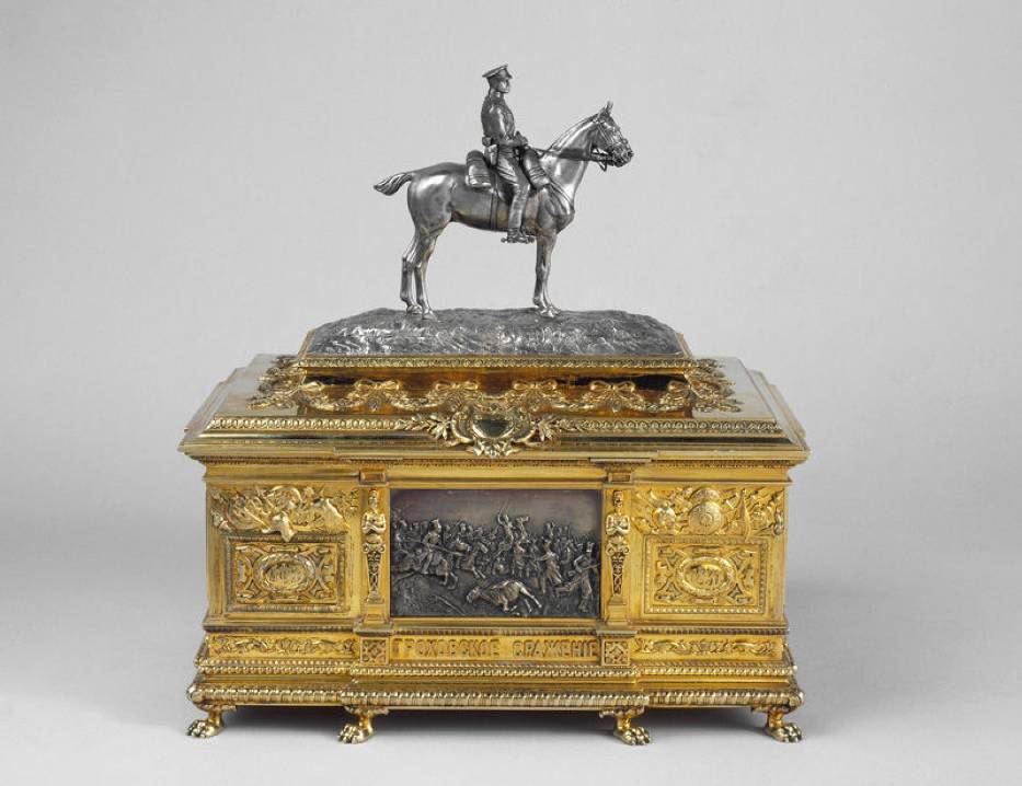 Szkatuła wykonana przez Faberge