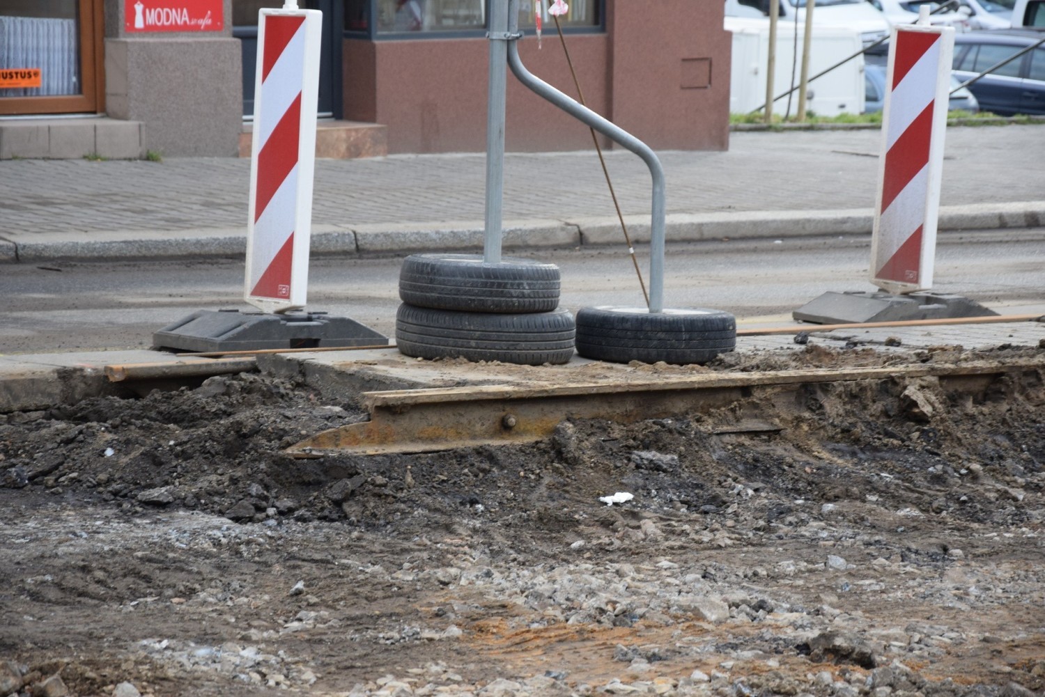W Chorzowie trwa przebudowa ulicy 3 Maja