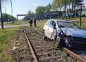 Niebezpieczne zdarzenie drogowe miało miejsce w miejscowości Rogowiec. Doszło tam do zderzenia ciągnika rolniczego z samochodem osobowym