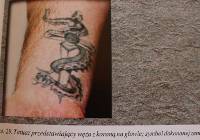 Łezki, kropki, węże, czyli symbolika więziennych tatuaży