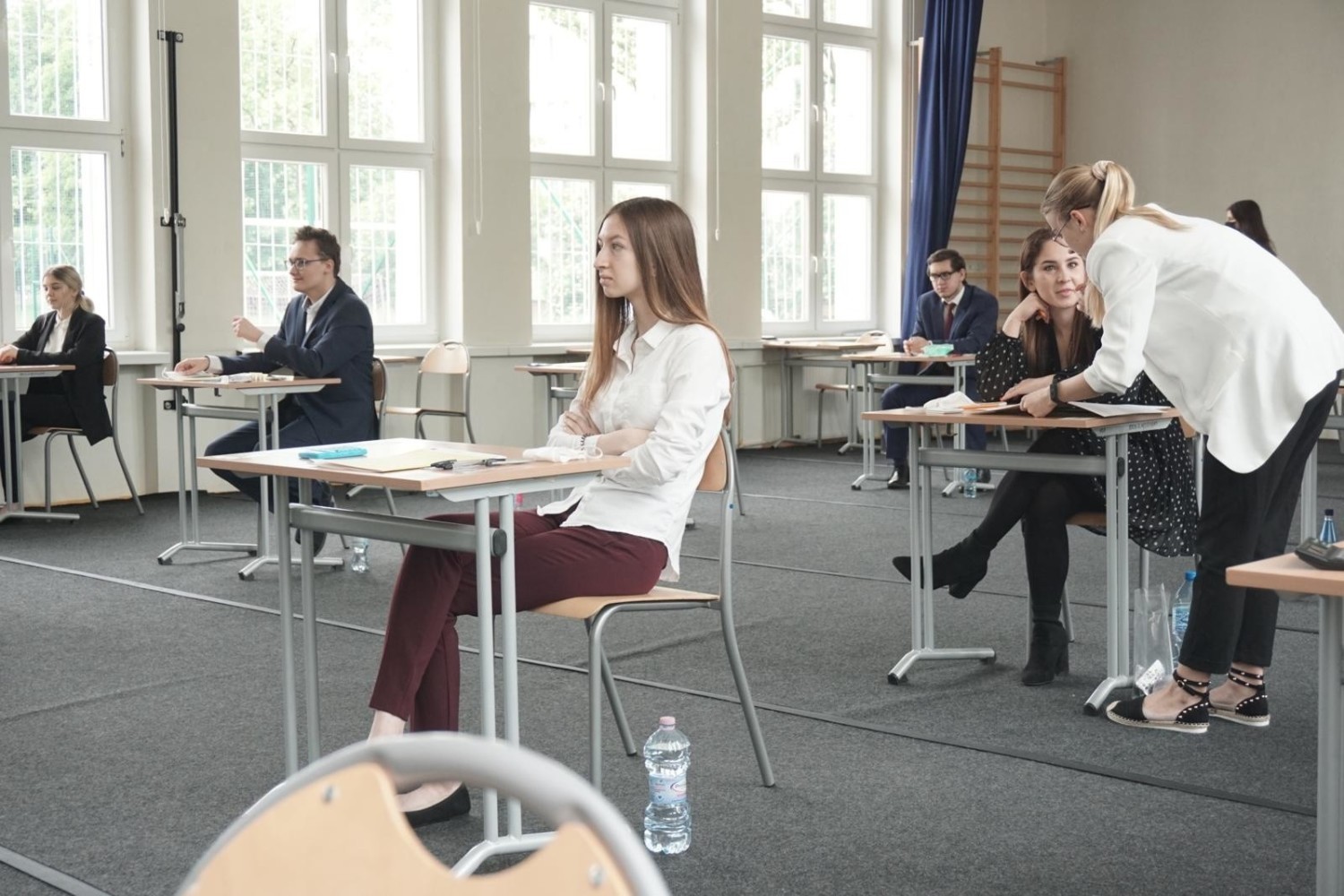 Startują matury w rygorze sanitarnym