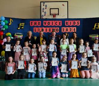 W Szkole Podstawowej w Liniewie zorganizowano konkurs The Voice Kids