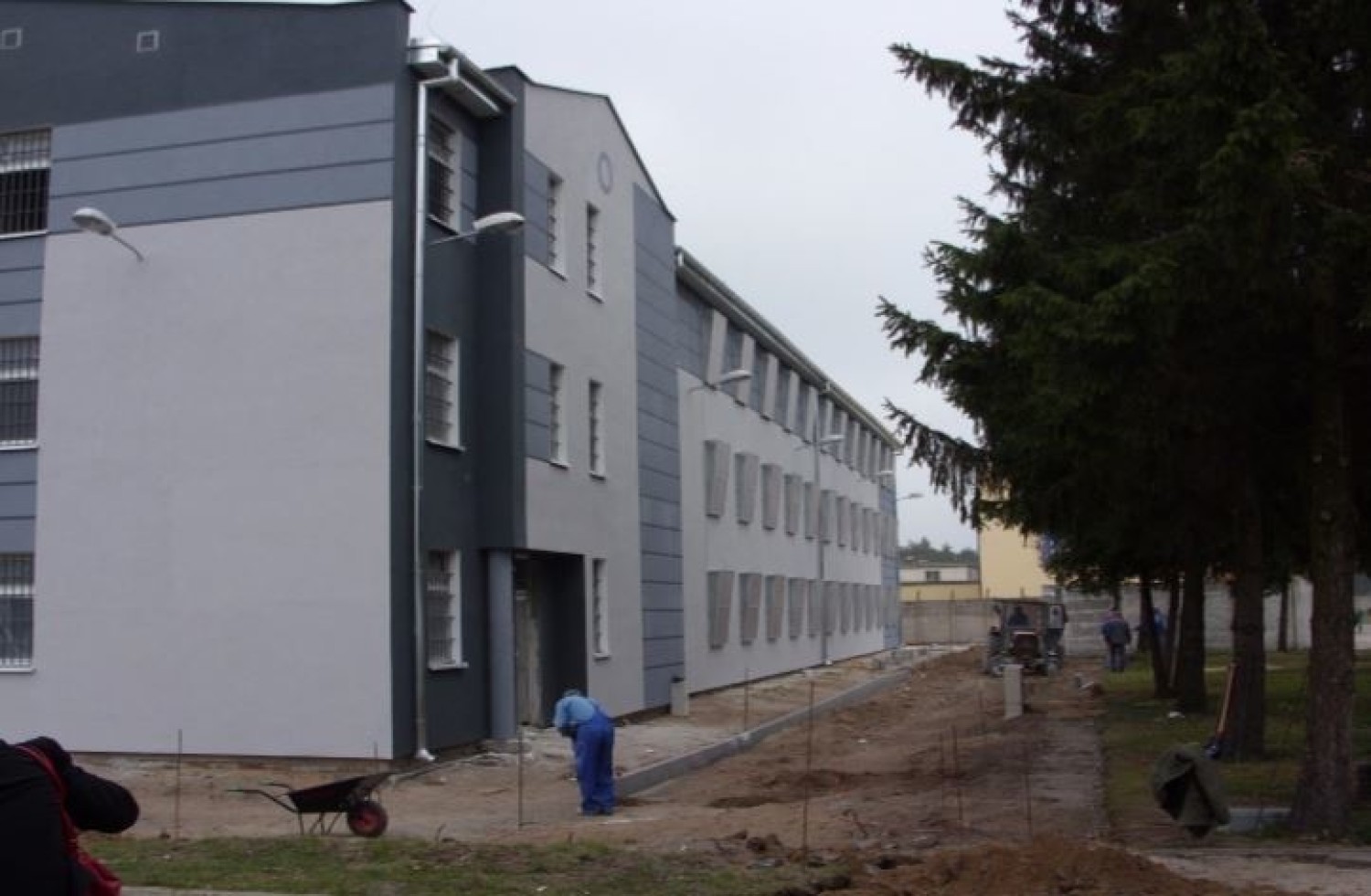Przykładowy wygląd pawilonów mieszkalnych