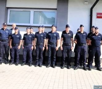 Więcej policji w Sandomierzu. W mieście stacjonują funkcjonariusze oddziału prewencji