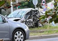 Tragiczny wypadek we Wrocławiu. Pijany kierowca przeżył, kierowca drugiego auta nie